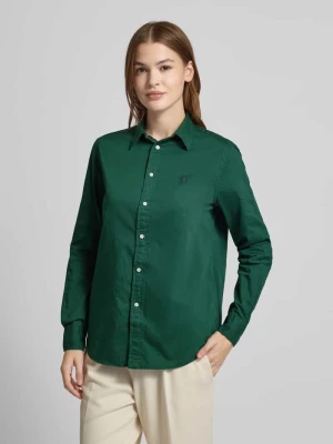 Bluzka koszulowa o kroju relaxed fit z kołnierzykiem typu kent Polo Ralph Lauren