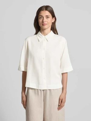 Bluzka koszulowa o kroju relaxed fit z lyocellu s.Oliver RED LABEL