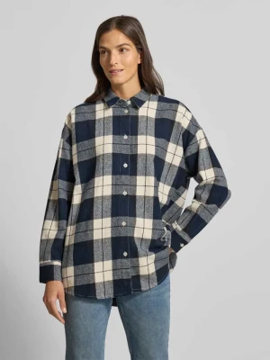 Bluzka koszulowa o kroju relaxed fit z mankietami Jake*s Casual