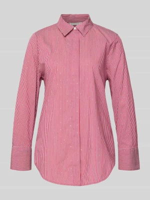 Bluzka koszulowa o kroju relaxed fit z mieszanki bawełny Tom Tailor