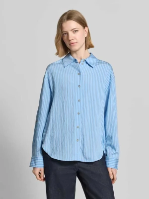 Bluzka koszulowa o kroju relaxed fit z mieszanki wiskozy s.Oliver RED LABEL