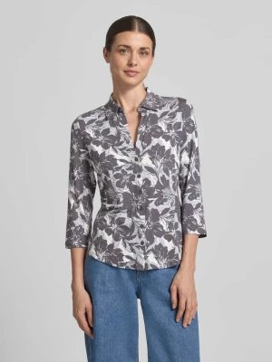 Bluzka koszulowa o kroju shaped fit z mieszanki wiskozy Marc O'Polo