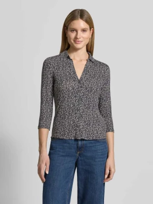 Bluzka koszulowa o kroju shaped fit z mieszanki wiskozy Marc O'Polo