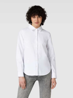 Bluzka koszulowa o kroju slim fit z kołnierzykiem typu kent Christian Berg Woman