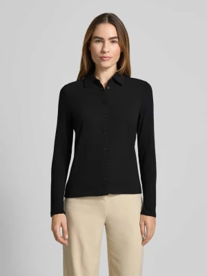 Bluzka koszulowa o kroju slim fit z mieszanki wiskozy i elastanu model ‘Kirsty’ someday