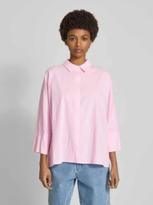 Bluzka koszulowa o luźnym kroju z czystej bawełny model ‘ASUGUSTA’ Only