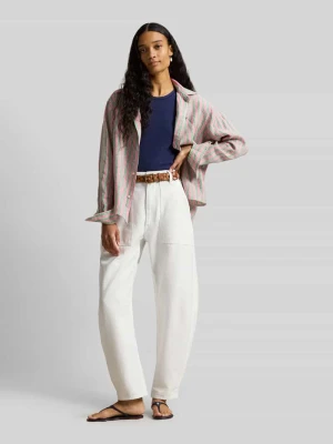 Koszula o kroju boxy fit z czystego lnu Polo Ralph Lauren