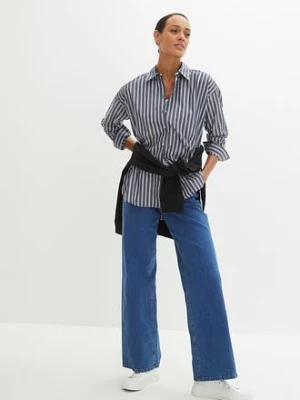 Bluzka koszulowa z czystej bawełny bonprix