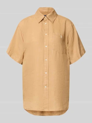 Bluzka koszulowa Oversized z czystego lnu Polo Ralph Lauren