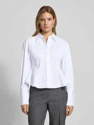 Bluzka koszulowa taliowana z czystej bawełny model ‘EMPEROR’ HUGO