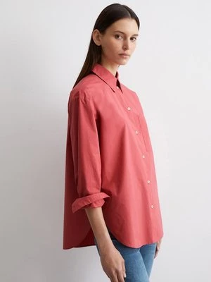 Koszulowa bluzka, fason boyfriend oversize Marc O'Polo