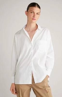 Bluzka koszulowa w kolorze białym Joop