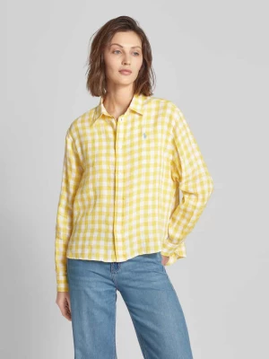Bluzka koszulowa w kratkę Polo Ralph Lauren