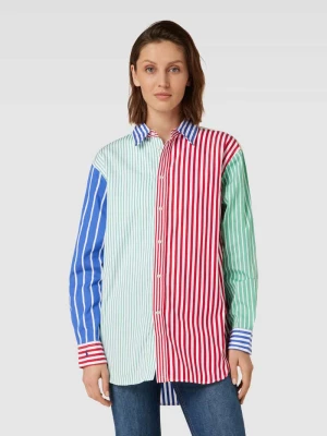 Bluzka koszulowa w stylu Colour Blocking Polo Ralph Lauren