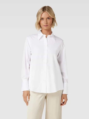 Bluzka koszulowa z bawełny z listwą guzikową na całej długości Windsor