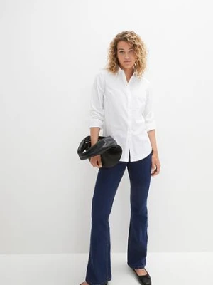 Bluzka koszulowa z czystej bawełny bonprix