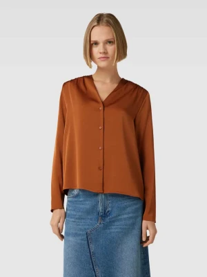 Bluzka koszulowa z dekoltem w serek Windsor