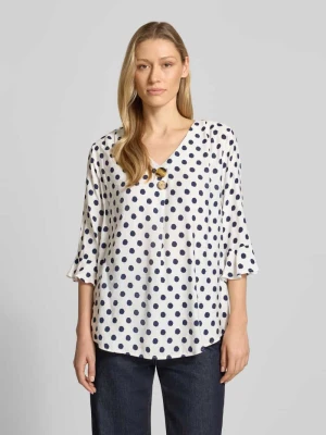 Bluzka koszulowa z dodatkiem wiskozy Apricot