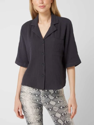 Bluzka koszulowa z fakturowanym wzorem Only