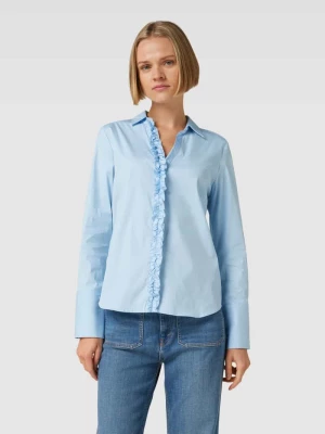 Bluzka koszulowa z falbanami model ‘Sybel’ MOS MOSH
