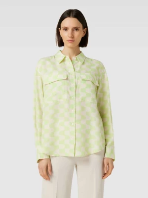 Bluzka koszulowa z graficznym wzorem model ‘Fridami’ Opus