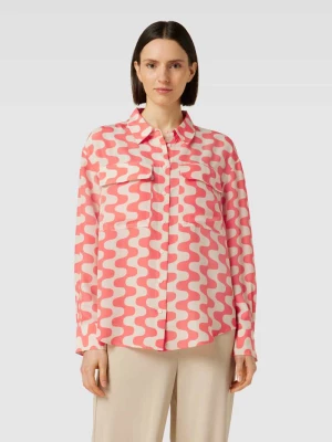 Bluzka koszulowa z graficznym wzorem model ‘Fridami’ Opus