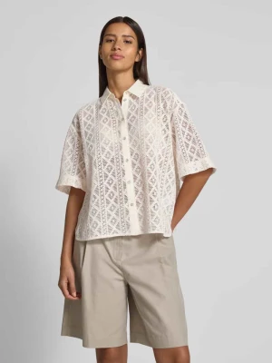 Bluzka koszulowa z haftem angielskim Jake*s Collection