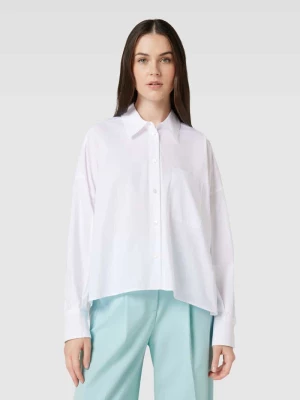 Bluzka koszulowa z kieszenią na piersi model ‘NAMIDA’ drykorn