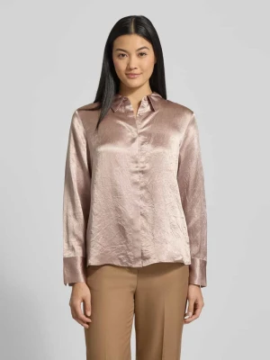 Bluzka koszulowa z krytą listwą guzikową comma