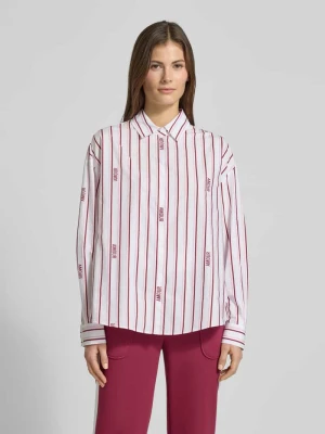 Bluzka koszulowa z ukrytą listwą guzikową Marc Cain