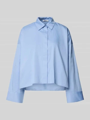 Bluzka koszulowa z krytą listwą guzikową model ‘Fundra’ Opus