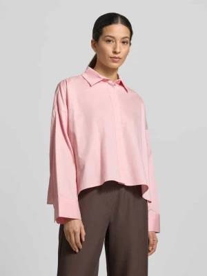 Bluzka koszulowa z krytą listwą guzikową model ‘Fundra’ Opus