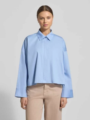 Bluzka koszulowa z krytą listwą guzikową model ‘Fundra’ Opus