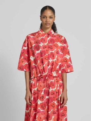 Bluzka koszulowa z krytą listwą guzikową model ‘LAINAY’ drykorn