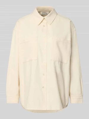 Bluzka koszulowa z listwą guzikową American vintage