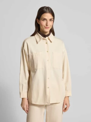 Bluzka koszulowa z listwą guzikową American vintage