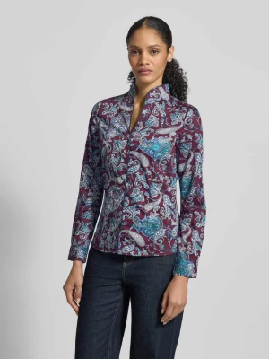 Bluzka koszulowa z listwą guzikową Christian Berg Woman