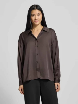 Bluzka koszulowa z listwą guzikową Emily Van den Bergh