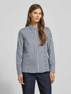 Bluzka koszulowa z listwą guzikową Eterna