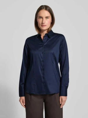 Bluzka koszulowa z listwą guzikową Eterna