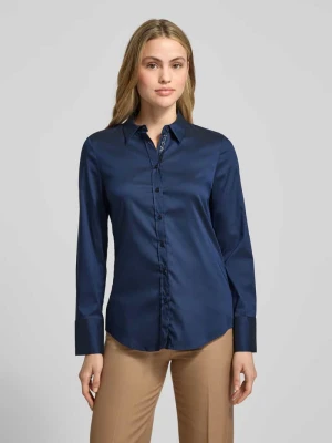 Bluzka koszulowa z listwą guzikową Eterna