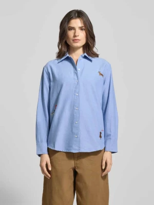 Bluzka koszulowa z listwą guzikową Jake*s Casual