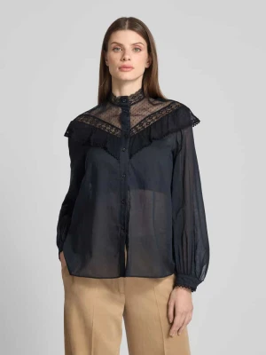 Bluzka koszulowa z listwą guzikową model ‘ASTICE’ Weekend Max Mara
