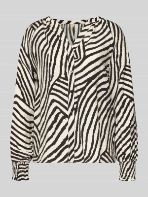 Bluzka koszulowa z listwą guzikową model ‘BECCA’ Soyaconcept