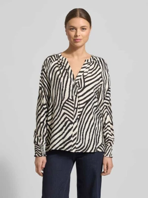 Bluzka koszulowa z listwą guzikową model ‘BECCA’ Soyaconcept