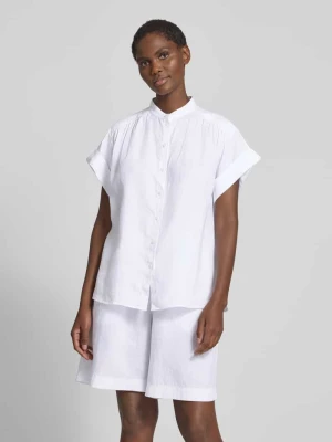 Bluzka koszulowa z listwą guzikową model ‘Boleana’ Boss Orange