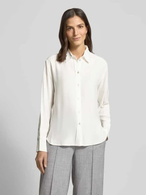 Bluzka koszulowa z listwą guzikową model ‘Fahla’ Opus