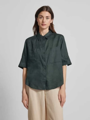 Bluzka koszulowa z listwą guzikową model ‘Filalia’ Opus