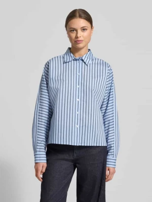 Bluzka koszulowa z listwą guzikową model ‘Foho’ Opus