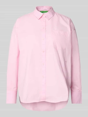 Bluzka koszulowa z listwą guzikową model ‘JAMIE’ JJXX